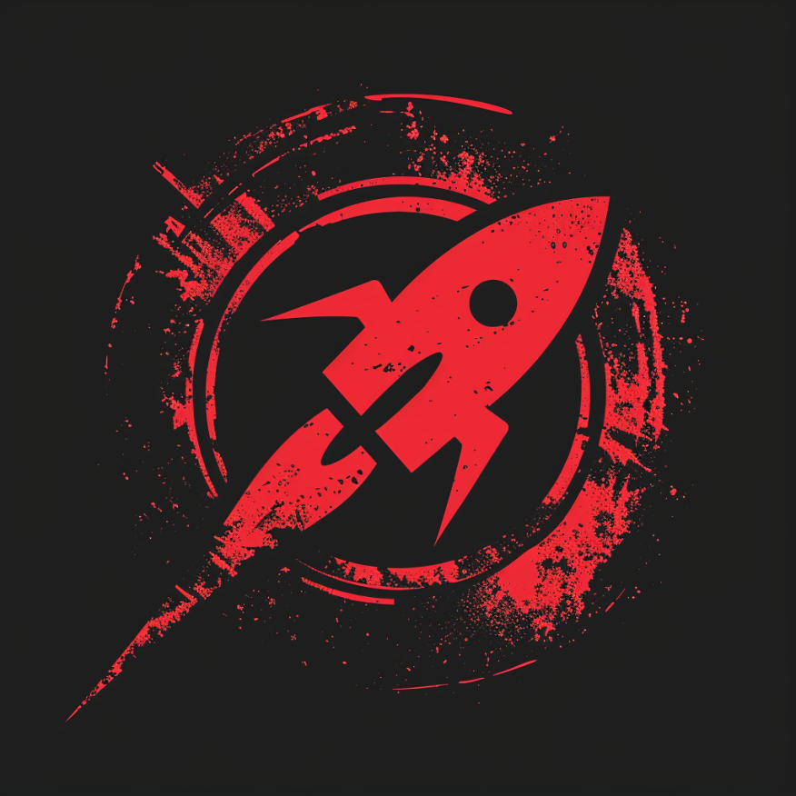 rolnrank startups icon in oldschool rock style vectore technolo a4494809 fc5e 4f94 b952 1eee78d76c46